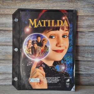 Matilda DVD Family Movie Artwork And Dvd Only, No Case